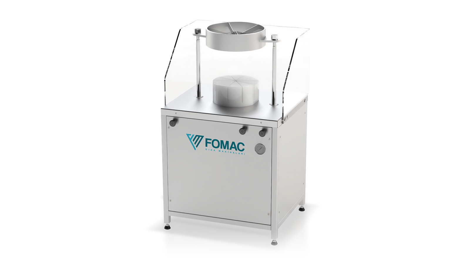 Fomac Gıda Makinaları | Konya Gıda Makinaları Üreticisi | Konya Peynir İşleme Ekipmanları, Türkiye Peynir Üretim Makineleri, Peynir İmalat Ekipmanları, Sıvı Dolum Makinaları, Kapak Kapatma Makinaları, Özel Gıda Makinaları, Özel Üretim Makinalar, FMC 60 Prnömatik Peynir Presi, FMC 70 Dağıtım - Boşaltım - Ön Baskı Kesme - Presleme Peynir Presi, FMC 80 Otomatik Peynir Presi Peynir Kütlesinin Boşaltılması Ön Preslemesi - Kesilmesi, FMC 110 Prnömatik Peynir Presi, FMC 130 Dikey Prnömatik Peynir Presi, FMC 150 Yatay Prnömatik Peynir Presi, FMC 160 Peynir Masası, FMC 170 Isıtmalı Peynir Masası, FMC 180 Peynir Süzme Teknesi / Teleme Süzme Arabas, FMC 200 Peynir Kesme Makinası, FMC 220 Volumetrik Dolum Makinesi, FMC 230 Flowmetreli Dolum Makinesi, FMC 240 Otomatik Kapak Kapatma Makinesi, FMC 250 Yarı Otomatik Kapak Kapatma Makinesi, FMC 260 Asansörlü Otomatik Kapak Besleme Makinesi, FMC 270 Peynir Kalıbı Yıkama Makinası, FMC 280 Penir Dinlendirme / Peynir Taşıma Arabası, Sıcak Et (Löp Et) Kesim Makinası